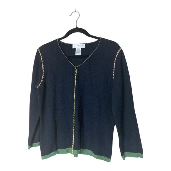 Susan Bristol VTG Sweater Lightweight Pullover Size Large - Picture 1 of 6